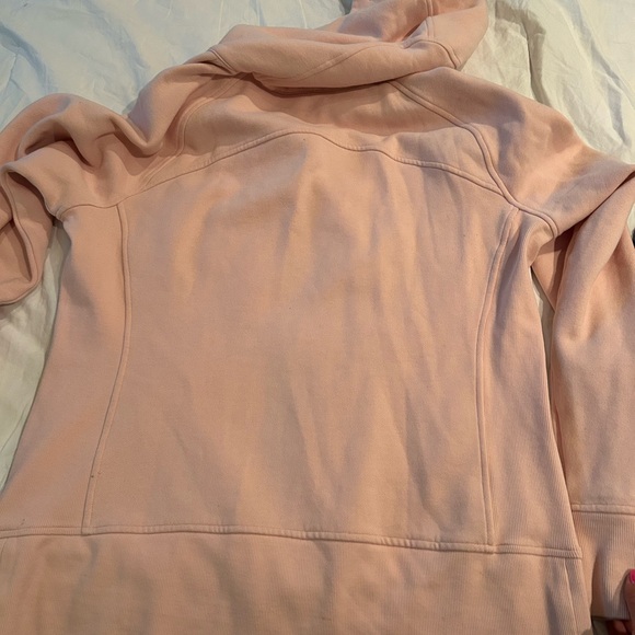 Women's Pink Scuba Hoodie - Picture 3 of 3
